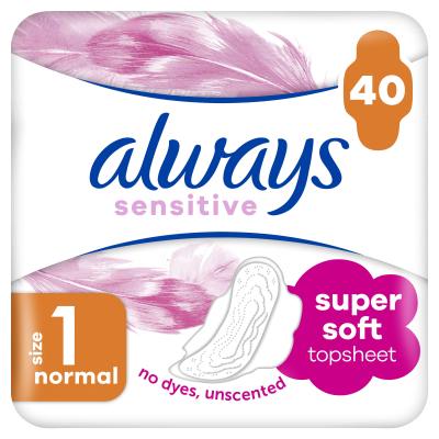 Always Sensitive Normal Plus Higienski vložek za ženske Set