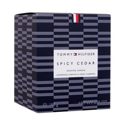 Tommy Hilfiger Scented Candle Spicy Cedar Dišeča svečka 180 g