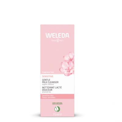 Weleda Sensitive Gentle Milk Cleanser Čistilno mleko za ženske 75 ml