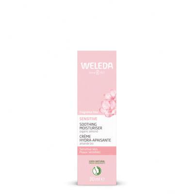 Weleda Sensitive Soothing Moisturiser Dnevna krema za obraz za ženske 30 ml