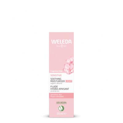 Weleda Sensitive Soothing Moisturiser Light Dnevna krema za obraz za ženske 30 ml