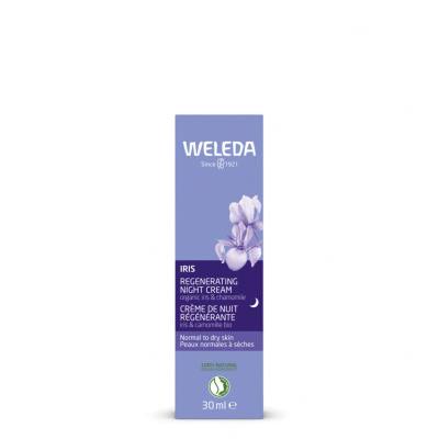 Weleda Iris Regenerating Night Cream Nočna krema za obraz za ženske 30 ml