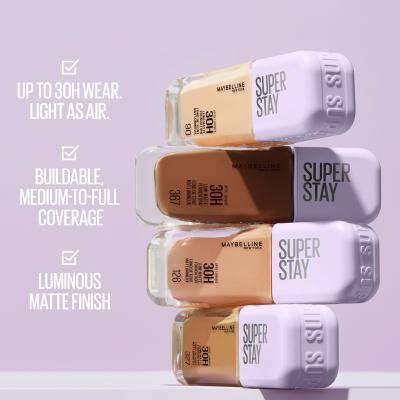 Maybelline Super Stay Lumi-Matte Foundation Puder za ženske 35 ml Odtenek 126