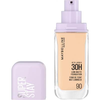 Maybelline Super Stay Lumi-Matte Foundation Puder za ženske 35 ml Odtenek 90