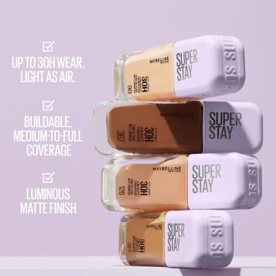 Maybelline Super Stay Lumi-Matte Foundation Puder za ženske 35 ml Odtenek 140