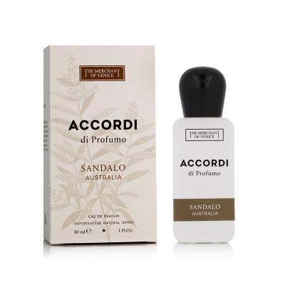 The Merchant of Venice Accordi di Parfumo Sandalo Australia Parfumska voda 30 ml