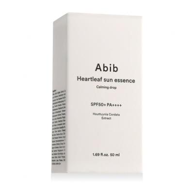 Abib Heartleaf Sun Essence SPF50+ Zaščita pred soncem za obraz 50 ml