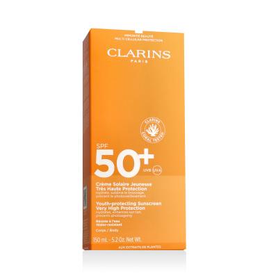 Clarins Sun Care Youth-Protecting Body Sunscreen SPF50+ Zaščita pred soncem za telo 150 ml