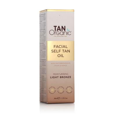 TanOrganic Facial Self Tan Oil Light Bronze Samoporjavitveni izdelki 50 ml