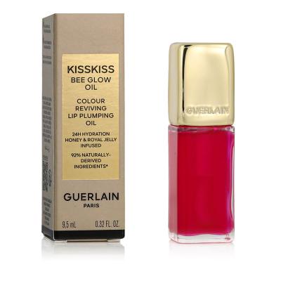 Guerlain KissKiss Bee Glow Oil Olje za ustnice za ženske 9,5 ml Odtenek 458 Pop Rose Glow