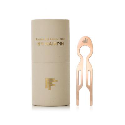 Fiona Franchimon Nº1 Hairpin Steel Sponka za lase za ženske 1 kos Odtenek Rose Gold