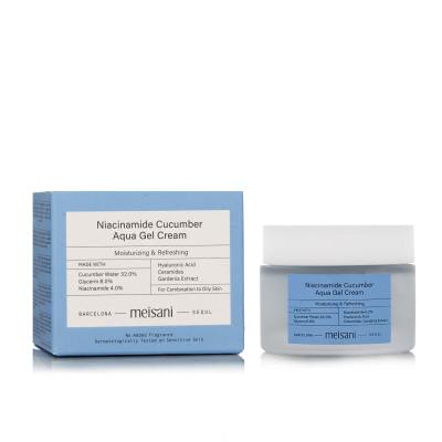 Meisani Niacinamide Cucumber Aqua Gel Cream Dnevna krema za obraz 50 ml