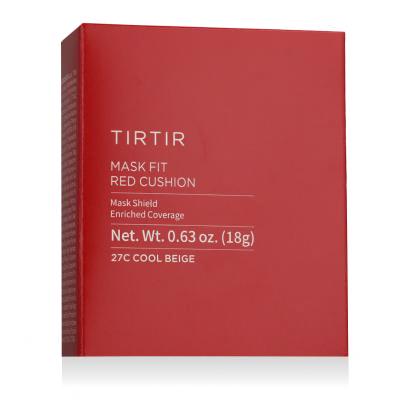 TIRTIR Mask Fit Red Cushion Puder 18 g Odtenek 27C Cool Beige