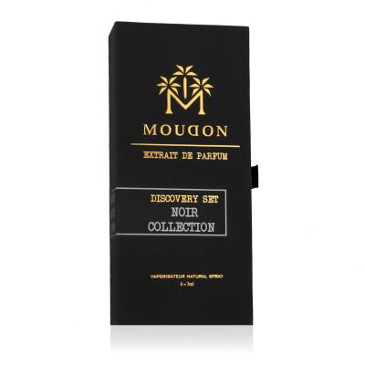 Moudon Discovery Set Noir Collection Darilni set parfumski ekstrakt 6 x 3 ml