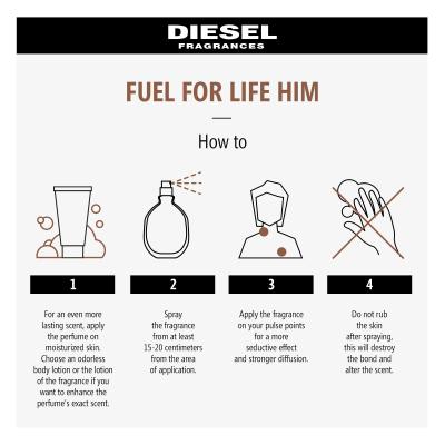 Diesel Fuel For Life Homme Toaletna voda za moške 50 ml