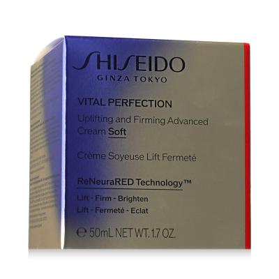 Shiseido Vital Perfection Uplifting &amp; Firming Advanced Cream Soft Dnevna krema za obraz za ženske 50 ml