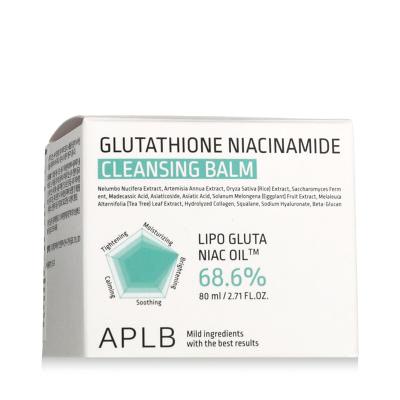 APLB Glutathione Niacinamide Cleansing Balm Odstranjevalec ličil za obraz 80 ml