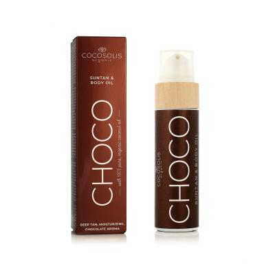 COCOSOLIS Suntan &amp; Body Oil Choco Zaščita pred soncem za telo za ženske 110 ml