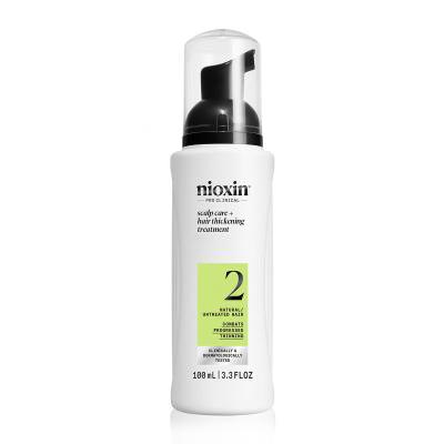 Nioxin System 2 Scalp Care + Hair Thickening Treatment Nega brez izpiranja za ženske 100 ml