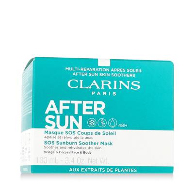 Clarins After Sun SOS Sunburn Soother Mask Izdelki po sončenju za ženske 100 ml