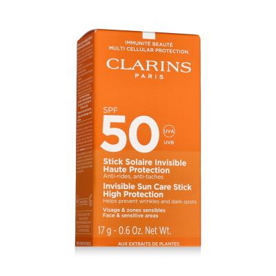 Clarins Sun Care Invisible Stick SPF50 Zaščita pred soncem za obraz 17 g