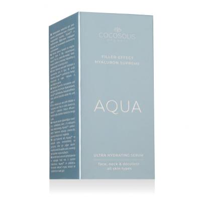 COCOSOLIS AQUA Filler-Effect Hyaluron Supreme Serum za obraz za ženske 50 ml