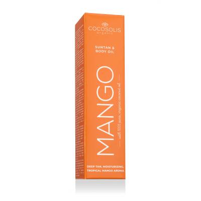 COCOSOLIS Suntan &amp; Body Oil Mango Zaščita pred soncem za telo za ženske 110 ml
