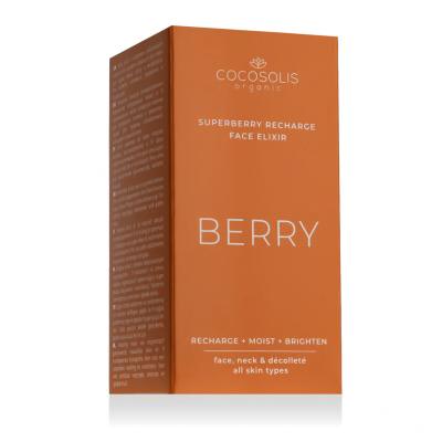 COCOSOLIS BERRY Superberry Recharge Face Elixir Serum za obraz za ženske 50 ml