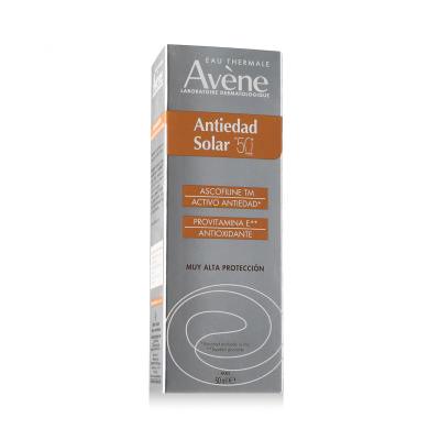 Avene Anti-Age Suncare SPF50+ Zaščita pred soncem za obraz za ženske 50 ml