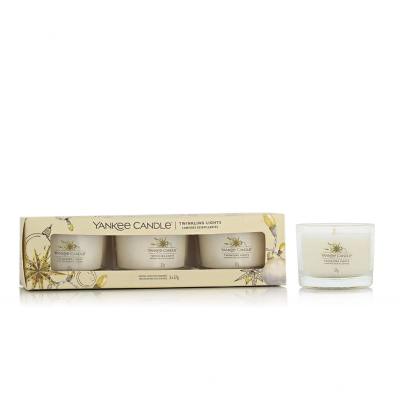 Yankee Candle Twinkling Lights Darilni set dišeča svečka 3 x 37 g