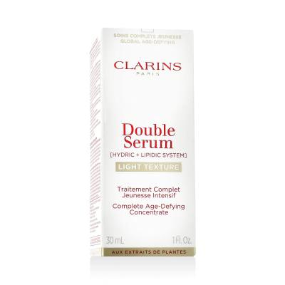 Clarins Double Serum Light Texture Serum za obraz za ženske 30 ml