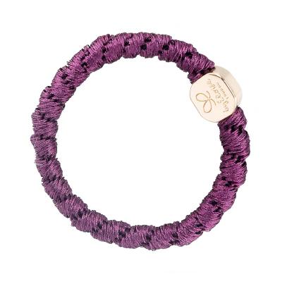 By Eloise London Gold Nugget Elastika za lase za ženske 1 kos Odtenek Purple