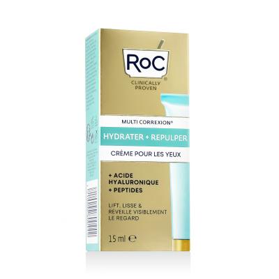 RoC Multi Correxion Hydrate + Plump Eye Cream Krema za okoli oči za ženske 15 ml