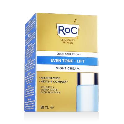 RoC Multi Correxion Even Tone + Lift Night Cream Nočna krema za obraz za ženske 50 ml