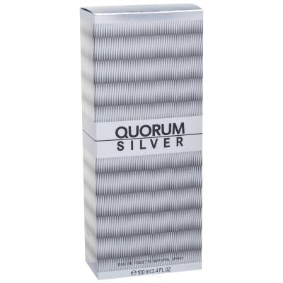 Antonio Puig Quorum Silver Toaletna voda za moške 100 ml