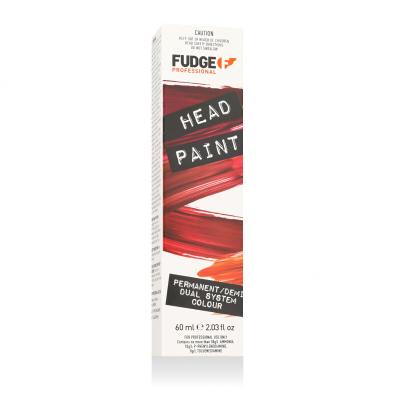 Fudge Professional Head Paint Permanent/Demi Dual System Colour Barva za lase 60 ml Odtenek 6.34 Dark Maple Blonde