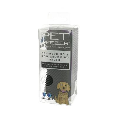 Tangle Teezer Pet Teezer De-Shedding &amp; Dog Grooming Brush Krtača za lase 1 kos Odtenek Purple