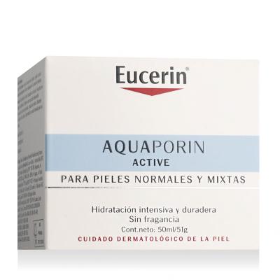 Eucerin AQUAporin Active Normal To Combination Skin Dnevna krema za obraz za ženske 50 ml