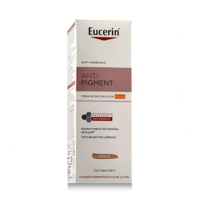 Eucerin Anti-Pigment Tinted Day Cream SPF30 Dnevna krema za obraz za ženske 50 ml Odtenek Medium