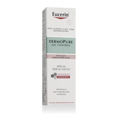 Eucerin DermoPure Oil Control Triple Effect Serum Serum za obraz za ženske 40 ml