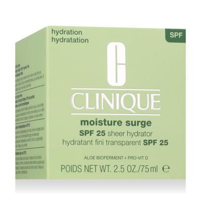 Clinique Moisture Surge Sheer Hydrator SPF25 Dnevna krema za obraz za ženske 75 ml