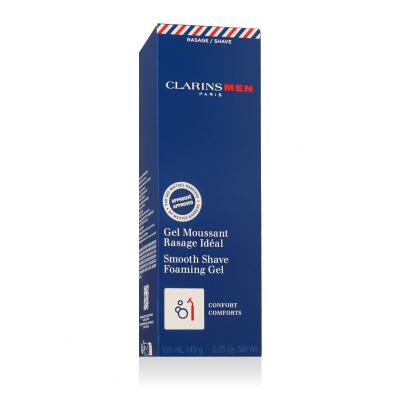 Clarins Men Smooth Shave Foaming Gel Gel za britje za moške 150 ml