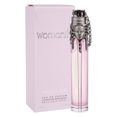 Mugler Womanity Parfumska voda za ženske za ponovno polnjenje 80 ml