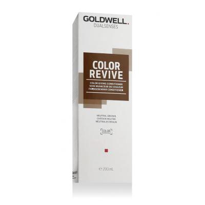 Goldwell Dualsenses Color Revive Color Giving Conditioner Neutral Brown Balzam za lase za ženske 200 ml