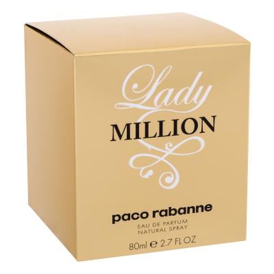 Paco Rabanne Lady Million Parfumska voda za ženske 80 ml poškodovana škatla