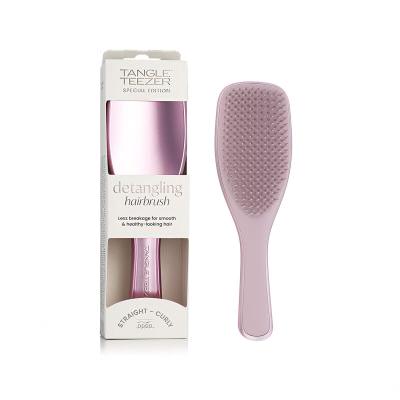 Tangle Teezer The Ultimate Detangler Chrome Straight - Curly Krtača za lase 1 kos Odtenek Mauve Copper