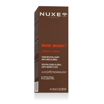 NUXE Men [BOOST]³ Revitalizing Global Anti-Aging Fluid Dnevna krema za obraz za moške 50 ml