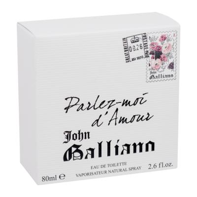 John Galliano Parlez-Moi d´Amour Toaletna voda za ženske 80 ml