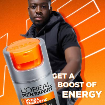 L&#039;Oréal Paris Men Expert Hydra Energetic Dnevna krema za obraz za moške 50 ml