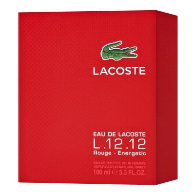 Lacoste Eau de Lacoste L.12.12 Rouge (Red) Toaletna voda za moške 100 ml